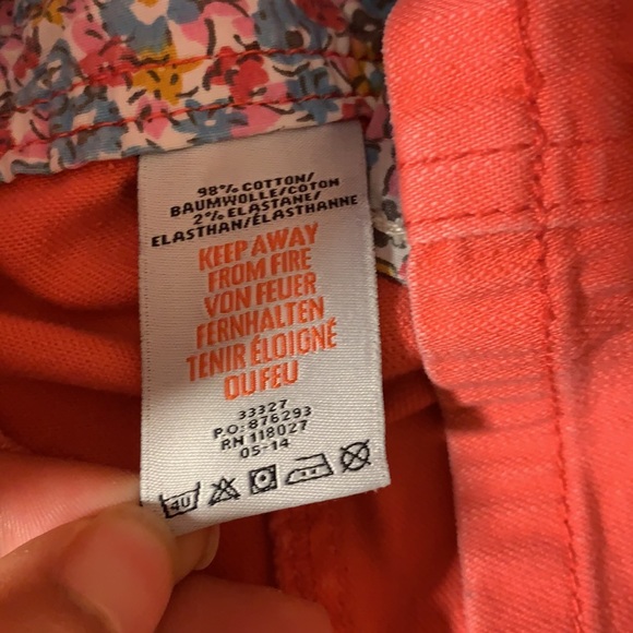 ❌SOLD❌Mini Boden Hot Pink Denim Overall Skirt - Picture 8 of 9